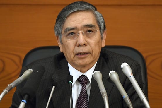kuroda japonijos banko vadovas